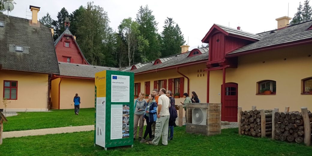 Nature Conservationists from Ukraine visited the Brdy Highlands and House of Nature.