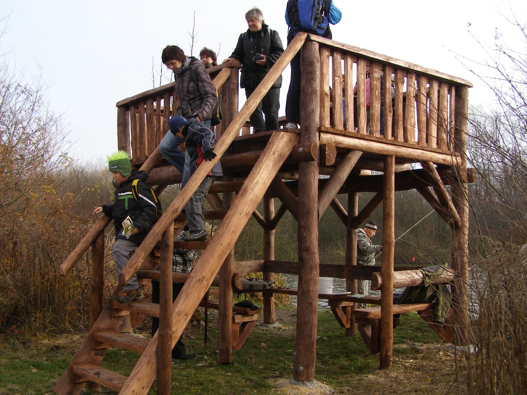 ptačí pozorovatelna u Nového rybníka